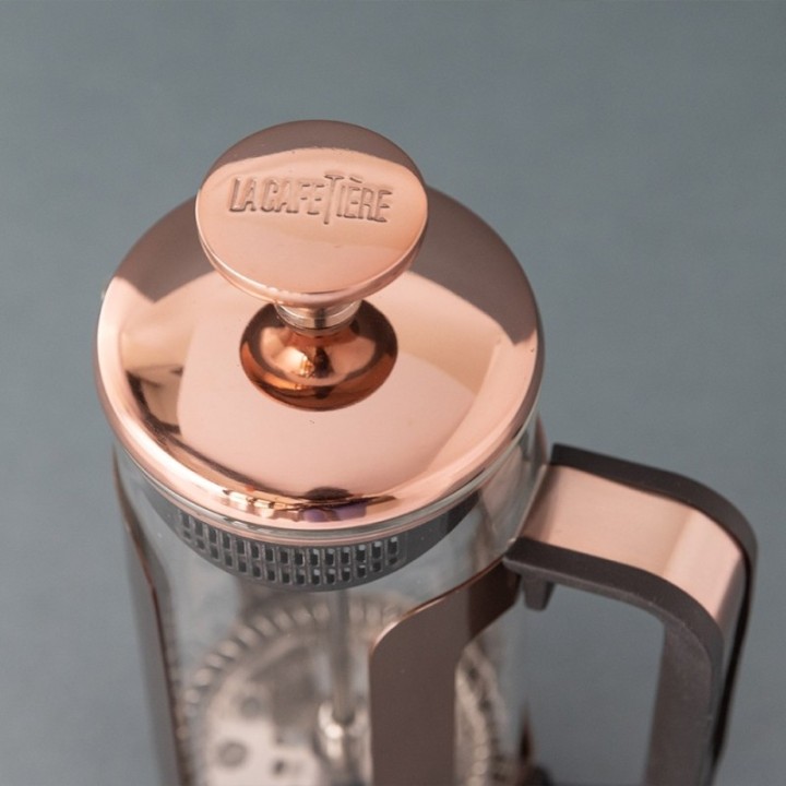 La Cafetière Roma 3-cup French press Copper