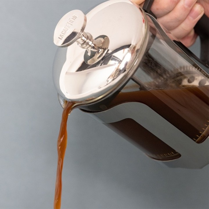 La Cafetière Roma 4-Cup French Press Stainless Steel