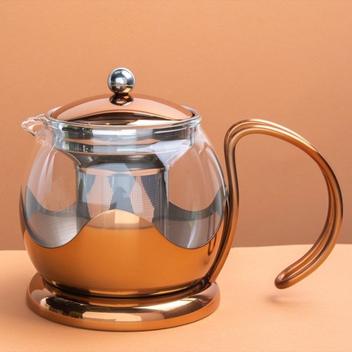 La Cafetière Izmir 2-Cup Tea Brewer Copper