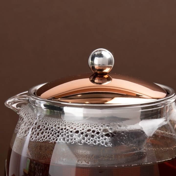 La Cafetière Izmir 2-Cup Tea Brewer Copper