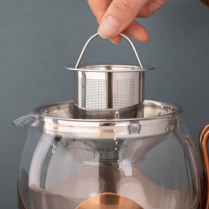 La Cafetière Izmir 4-cup Tea Brewer Copper