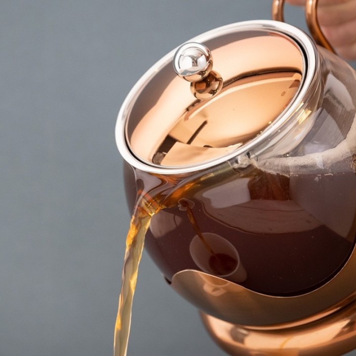 La Cafetière Izmir 4-cup Tea Brewer Copper