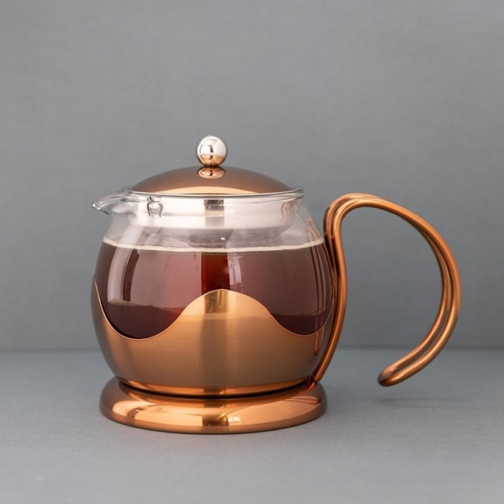 La Cafetière Izmir 4-cup Tea Brewer Copper