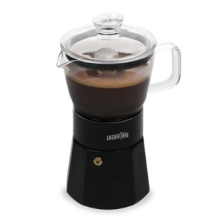 La Cafetière Verona 6-Cup Espresso Pot Black