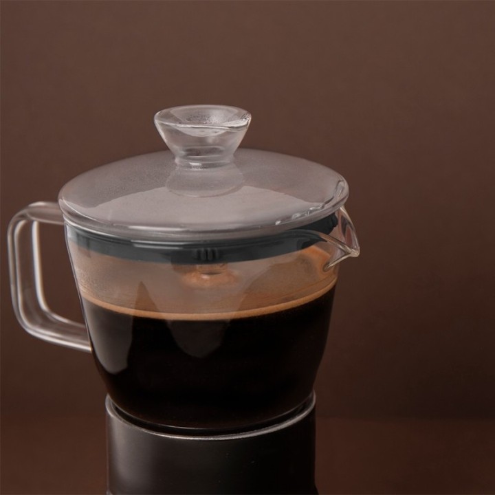 La Cafetière Verona 6-Cup Espresso Pot Black