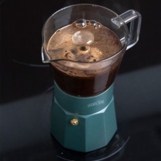 La Cafetière Verona 6-Cup Espresso Pot Green