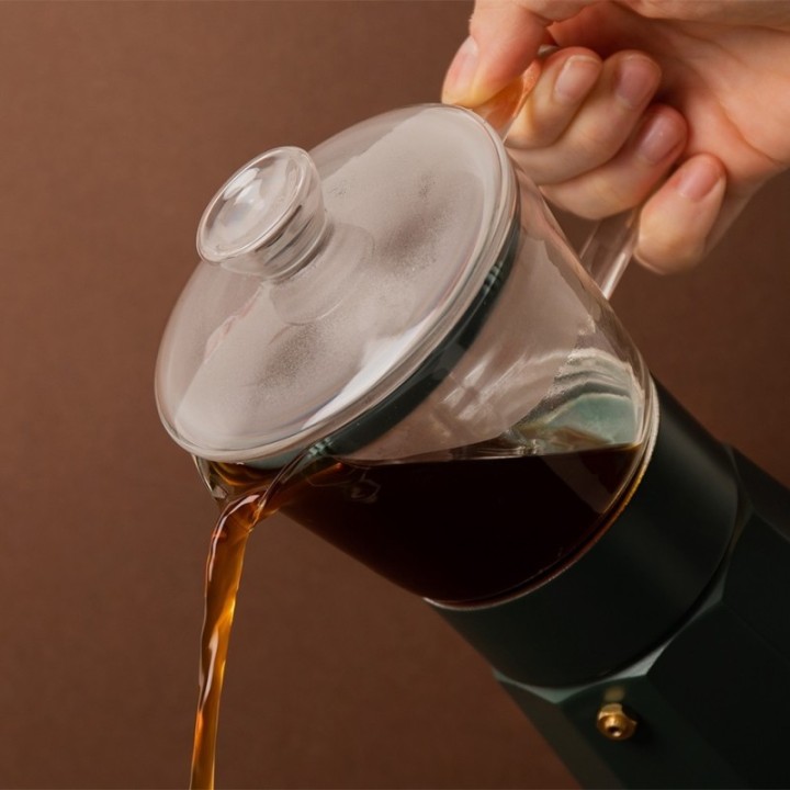 La Cafetière Verona 6-Cup Espresso Pot Green