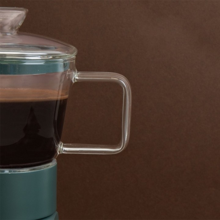 La Cafetière Verona 6-Cup Espresso Pot Green