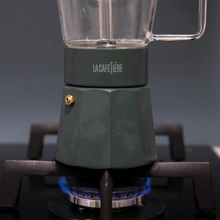 La Cafetière Verona 6-Cup Espresso Pot Green