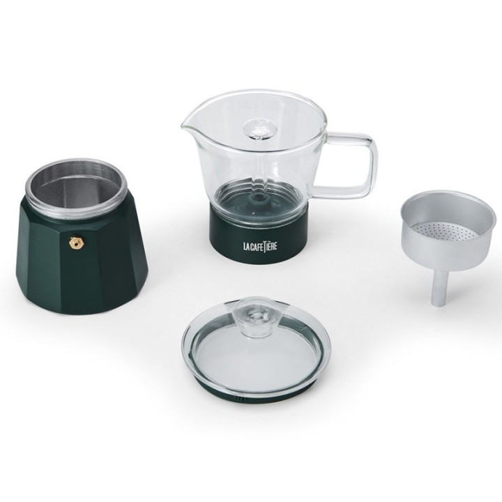La Cafetière Verona 6-Cup Espresso Pot Green