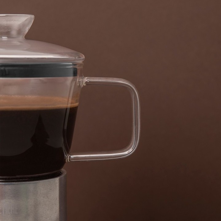 La Cafetière Verona 6-Cup Espresso Pot Steel