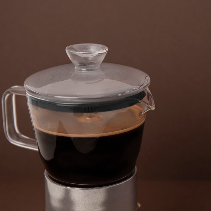 La Cafetière Verona 6-Cup Espresso Pot Steel