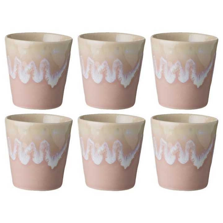 Costa Nova Gres Krus 6 stk 0,21L Rosa Costa Nova Gres Krus 6 stk 0,21L Rosa