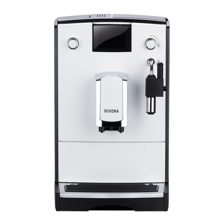 Nivona NICR 560 White Espresso Machine Incl. 8x400g Rigtig Kaffe Organic
