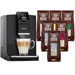 Nivona NICR 790 espresso machine Including 6x400g Rigtig Kaffe Organic