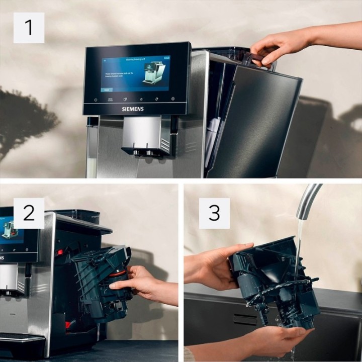 Siemens TQ907R03 EQ900 s700 Espresso machine Incl. 6x400g Rigtig Kaffe Organic