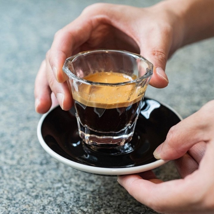 Loveramics Twisted Espresso Glass 7 cl 1 pc Clear