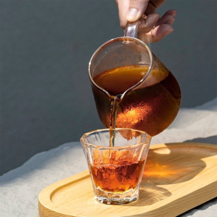 Loveramics Twisted Cortado Glass 12 cl 1 pc Clear