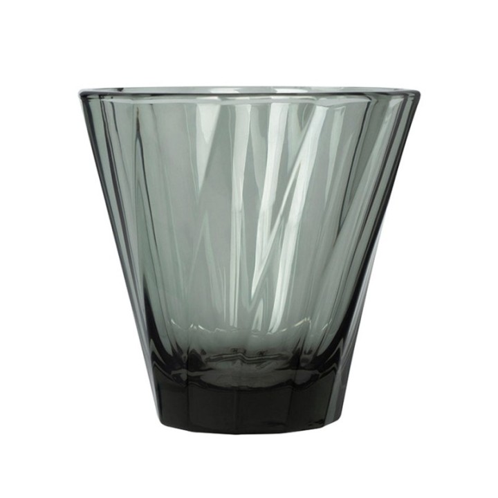 Loveramics Twisted Cappuccino Glass 18 cl 1 pc Black