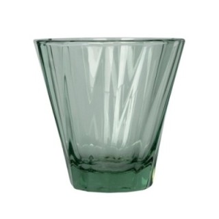 Loveramics Twisted Cappuccino Glass 18 cl 1 pc Green