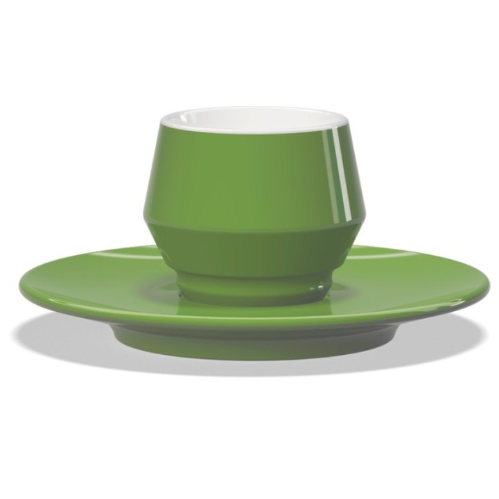 Club House Maniko Espresso with saucer Green 7 cl 1 pc