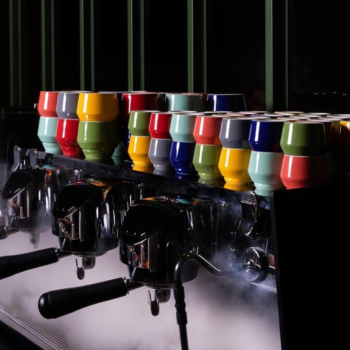 Club House Maniko Espresso with saucer Green 7 cl 1 pc