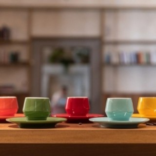 Club House Maniko Espresso with saucer Blue 7 cl 1 pc