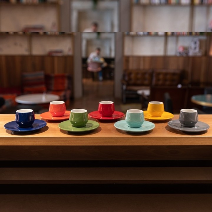 Club House Maniko Espresso with saucer Navy 7 cl 1 pc