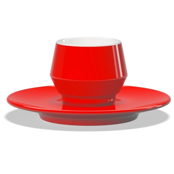 Club House Maniko Espresso with saucer Red 7 cl 1 pc
