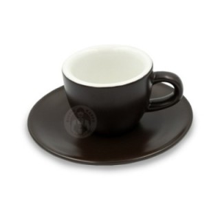 Club House Tulipano Espresso with saucer Matte Brown 7 cl 1 pc