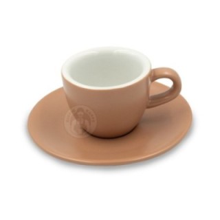 Club House Tulipano Espresso with saucer Matte Beige 7 cl 1 pc