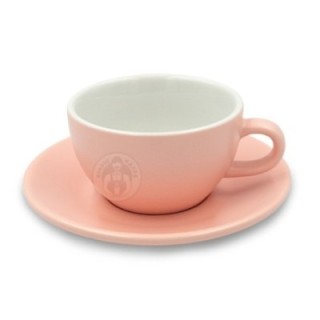 Club House Tulipano Cappuccino with saucer Matte Pink 26 cl 1 pc