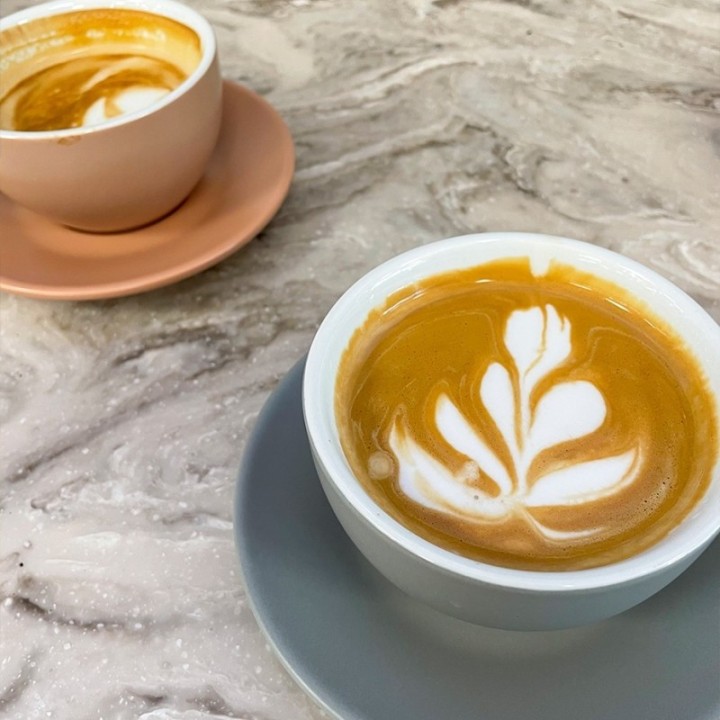 Club House Tulipano Cappuccino with saucer Matte Gray 26 cl 1 pc