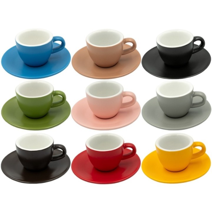 Club House Tulipano Espresso with Saucer 7 cl 9 pcs