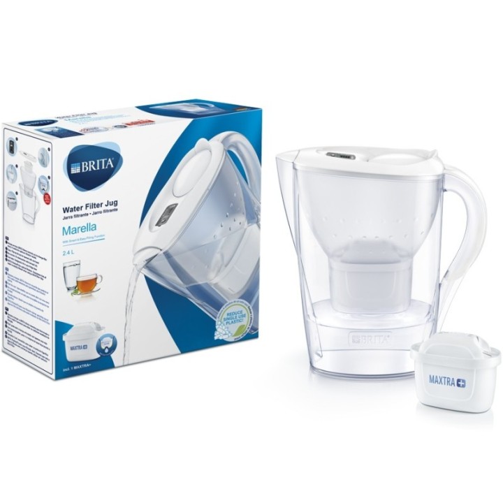 BRITA Marella 2,4L Hvid Inkl. 1 stk Maxtra Pro Filter