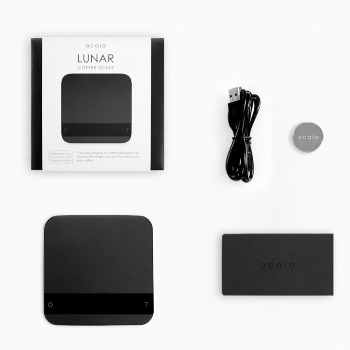 Acaia Lunar Sort Kaffevægt