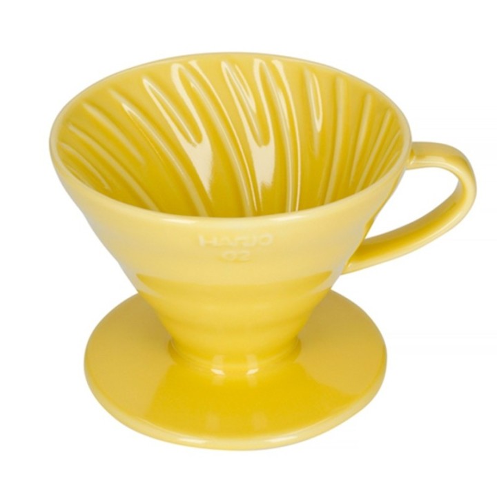 Hario V60-02 Keramik Dripper Gul 2 Kop.
