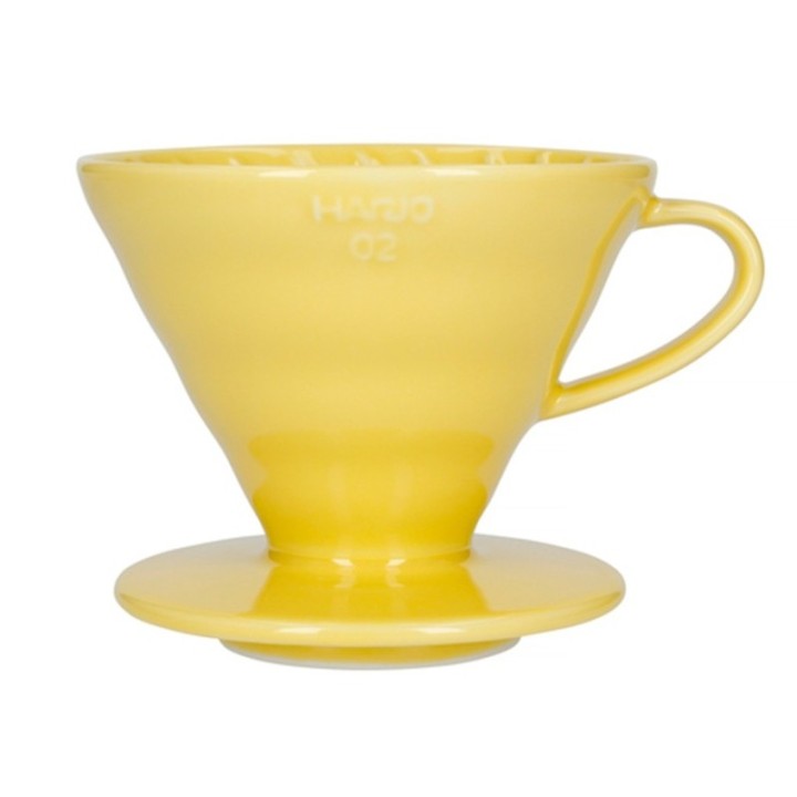 Hario V60-02 Keramik Dripper Gul 2 Kop.