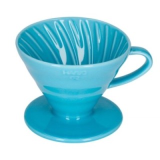 Hario V60-02 Keramik Dripper Lyseblå 2 Kop.
