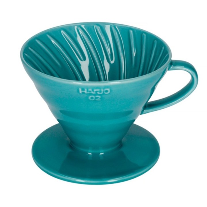 Hario V60-02 Keramik Dripper Turkis 2 Kop.