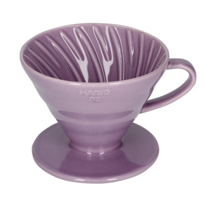 Hario V60-02 Keramik Dripper Lilla 2 Kop.