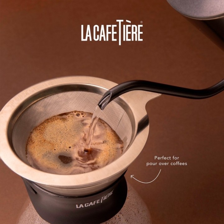 La Cafetière Gooseneck Kedel 0,6 L Sort
