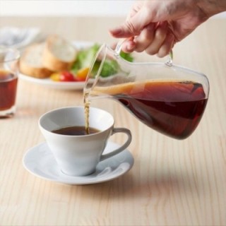Hario Filterbryg Sæt Inkl. V60-02 Keramik Dripper 2 Kop, Glaskande 0,4 L & Kedel