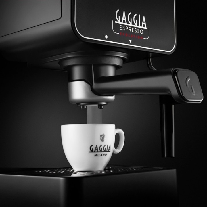 Gaggia Espresso Evolution Sort Inkl. Club House Maniko Espresso 6 Stk
