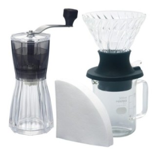 Hario Immersion Switch Filterbryg Sæt Inkl. Hario Octo Kaffemølle