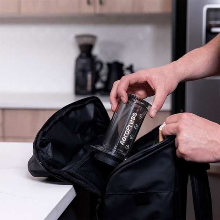 AeroPress Clear Sort Rejsebrygger