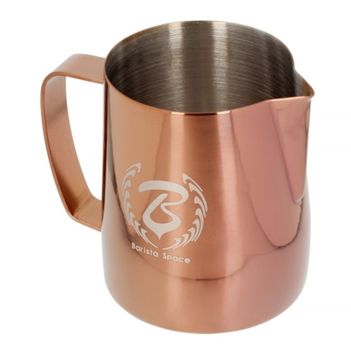 Barista Space Rosa Guld Mælkekande 0,35L