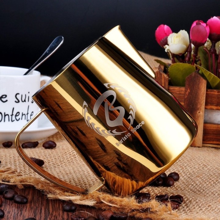 Barista Space Guld Mælkekande 0,35L