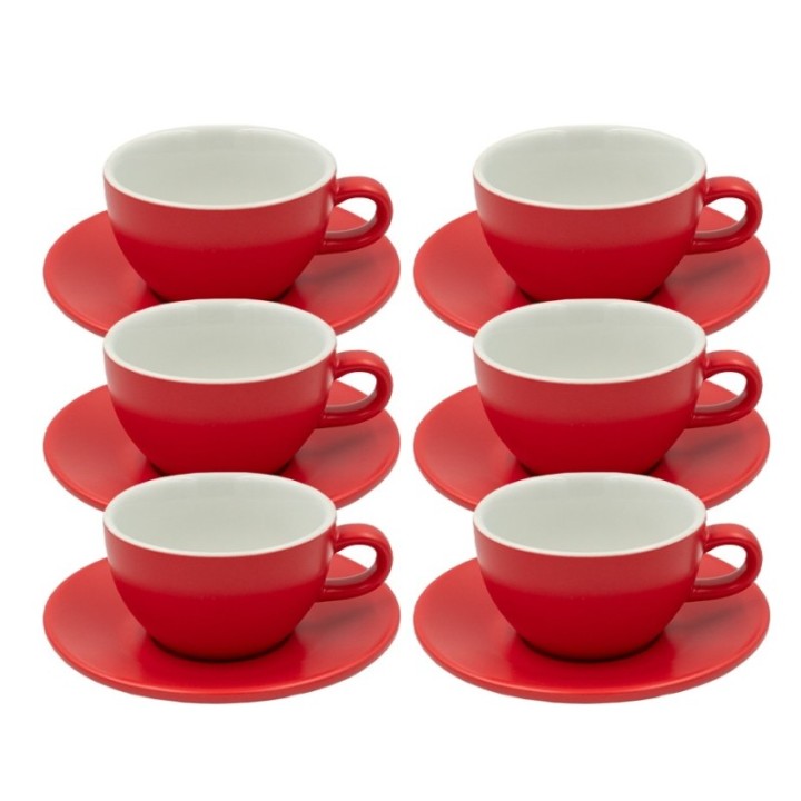 Club House Tulipano Cappuccino m. Underkop Mat Rød 26 cl 6 Stk