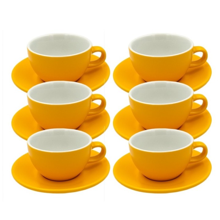 Club House Tulipano Cappuccino m. Underkop Mat Gul 26 cl 6 Stk